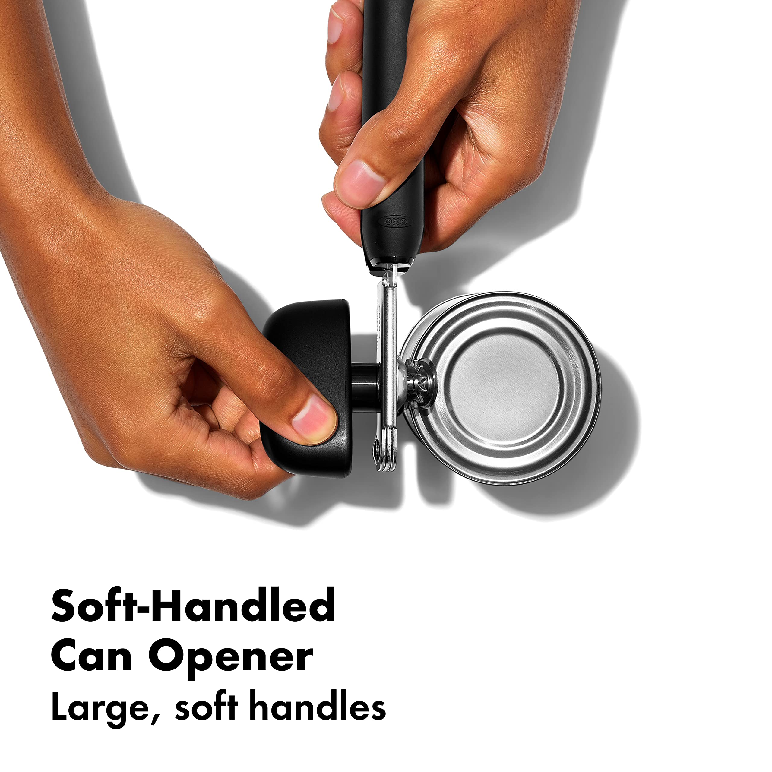 OXO Good Grips Conjunto de herramientas de cocina en acero inoxidable, diseño ergonómico.