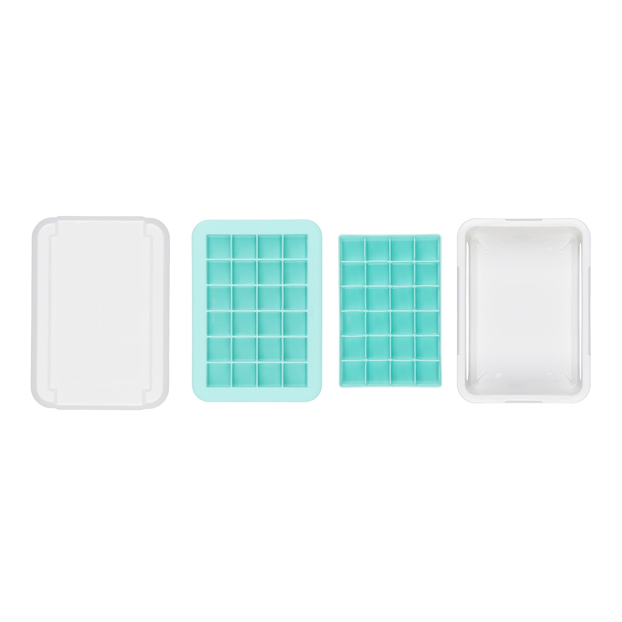 OXO Good Grips, cubos de hielo de diferentes tamaños para usos versátiles.