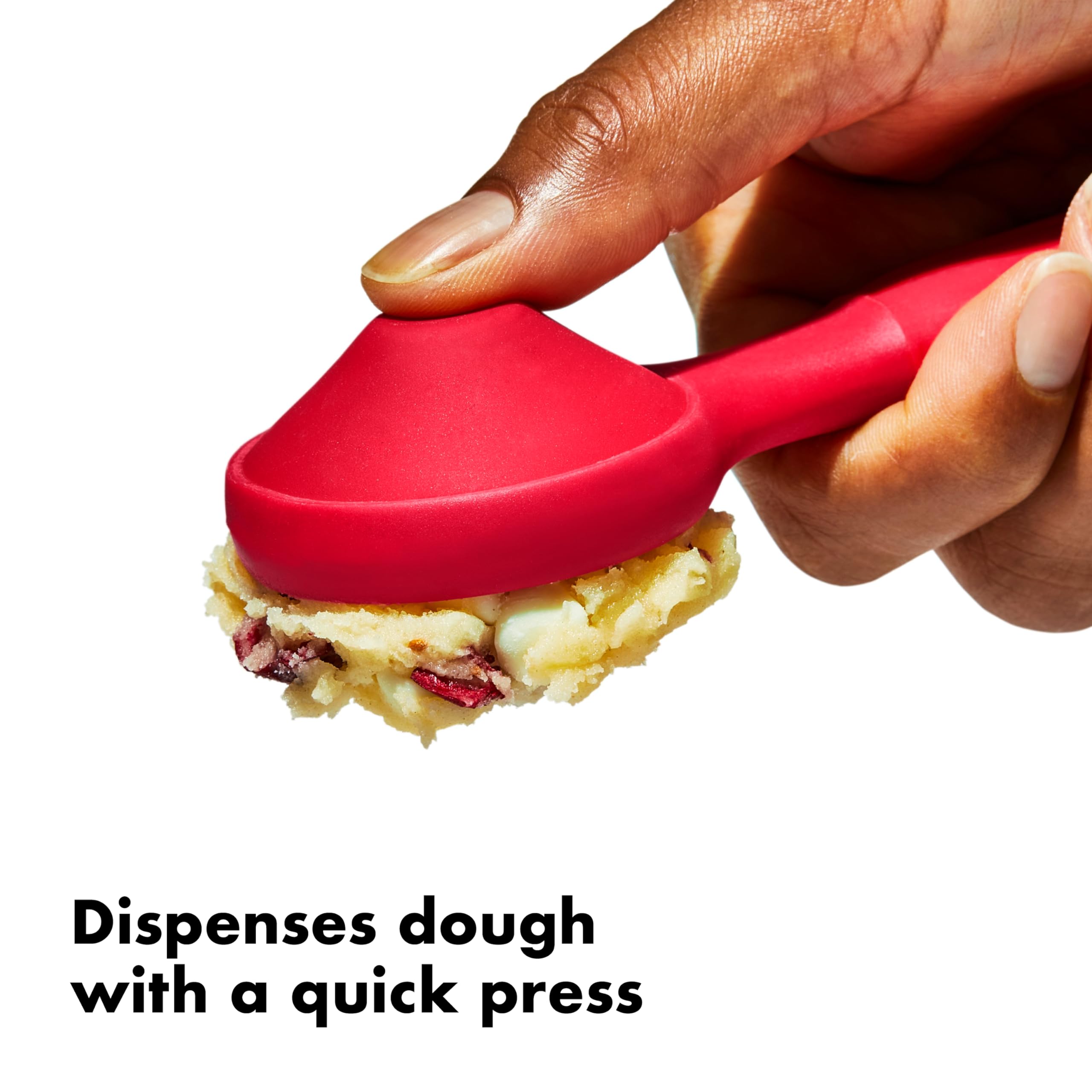 OXO Good Grips, cucharas de silicona medianas para porciones consistentes