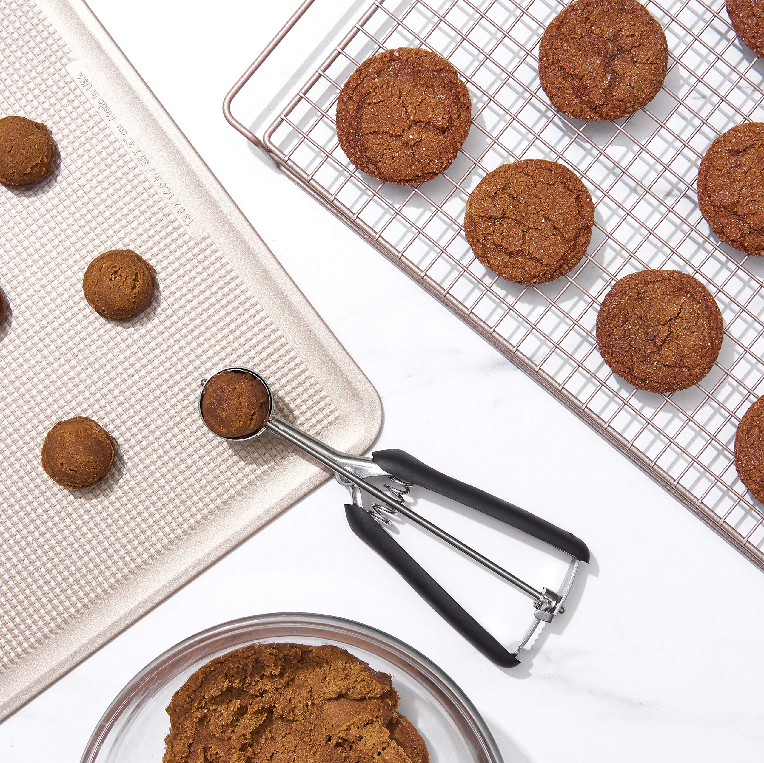 Cucharita para galletas entrega porciones constantes