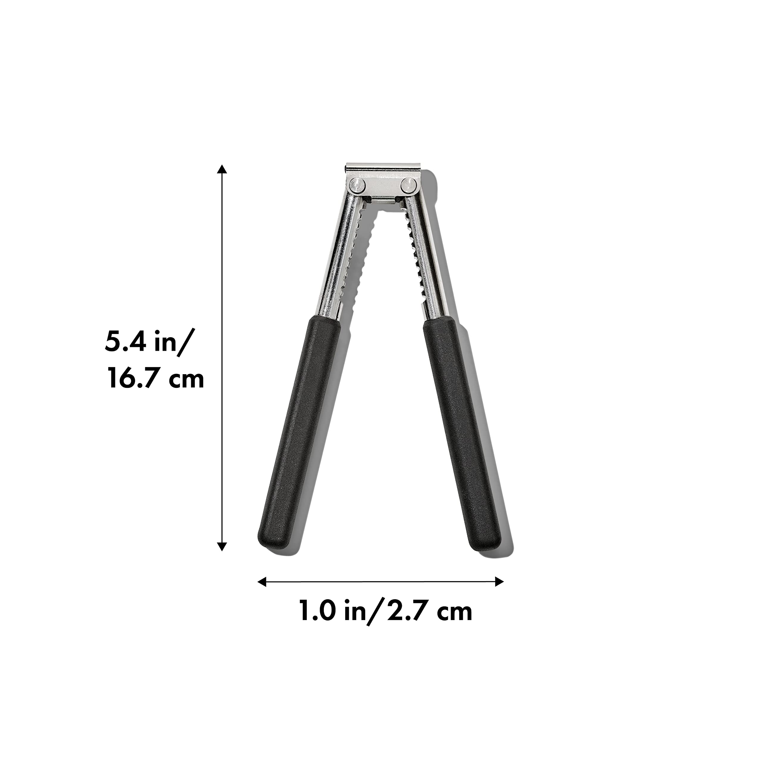 OXO dientes acanalados para agarre firme en caparazones.