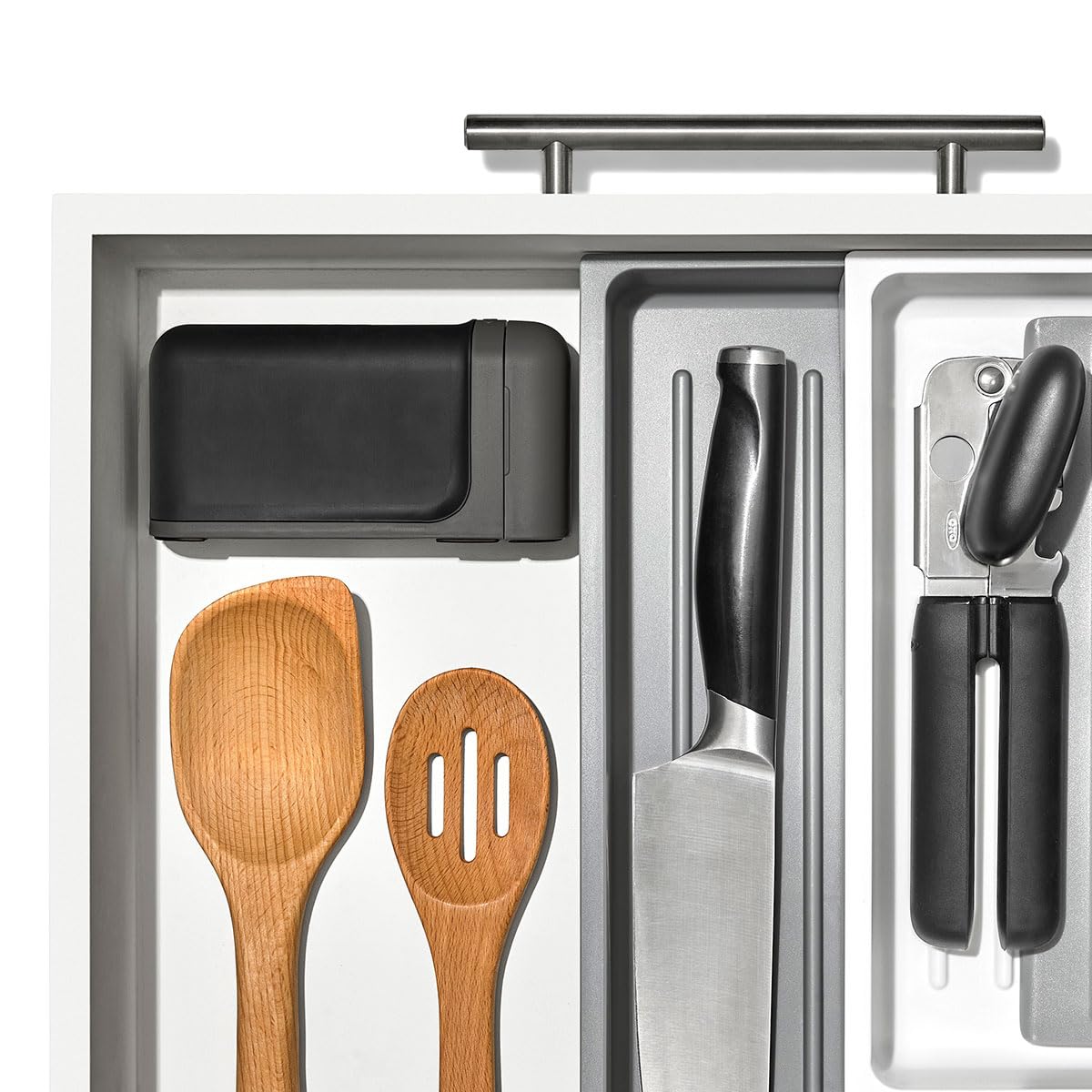 OXO Good Grips diseño-compacto para almacenamiento fácil