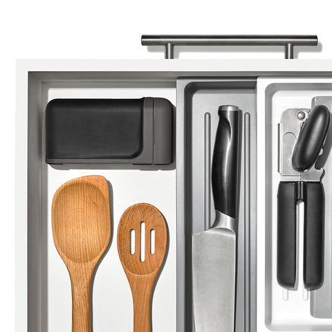 OXO Good Grips diseño-compacto para almacenamiento fácil