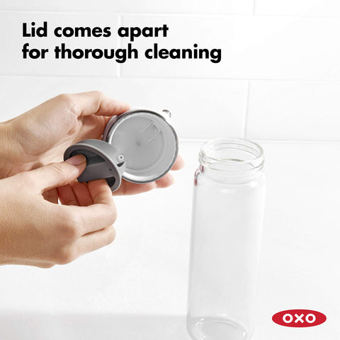 Dispenser OXO Good Grips tapa desmontable para limpieza rápida
