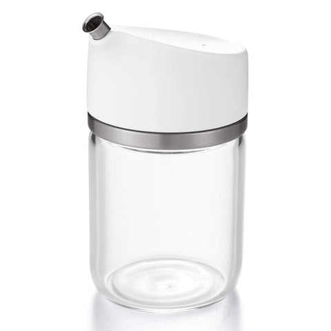 OXO Good Grips Dispensador preciso con boquilla de doble flujo para aceites.