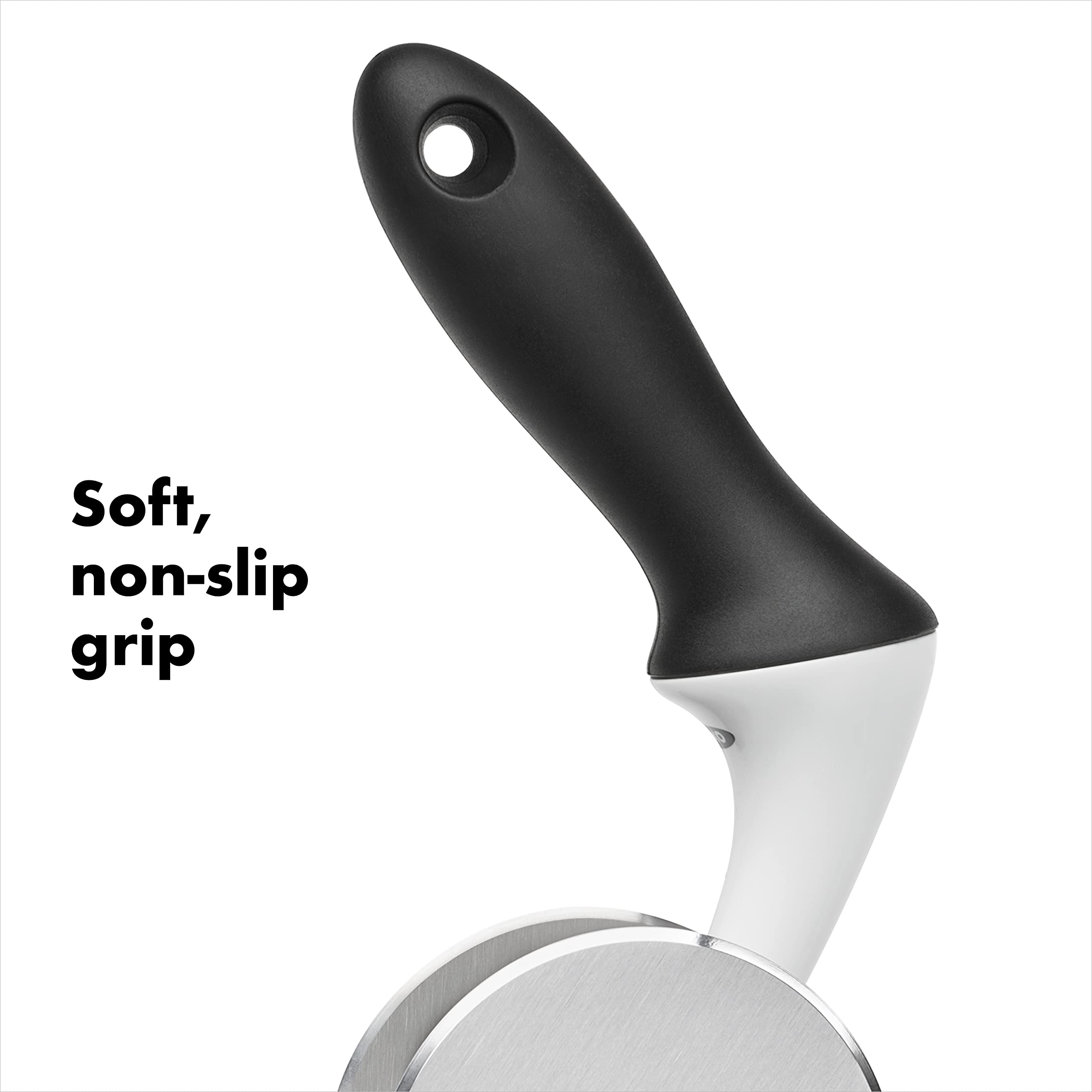 OXO Good Grips Ensaladera Picadora con Bol, borde de agarre; gira con facilidad para picar.