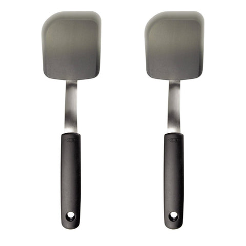 OXO Good Grips espátula de silicona galletas, vista frontal, ideal para levantar galletas sin romper