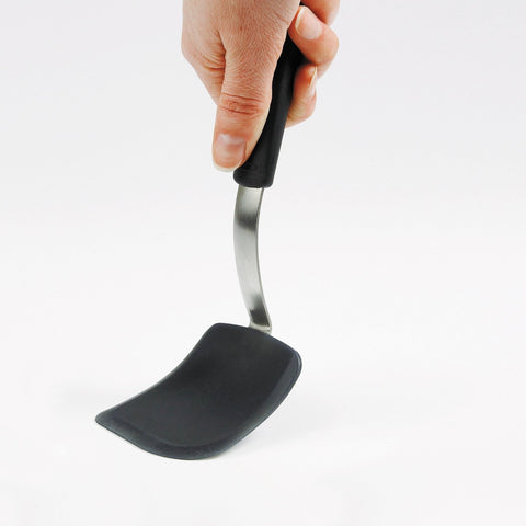 OXO Good Grips espátula silicona mango ergonómico, agarre suave y control durante masas