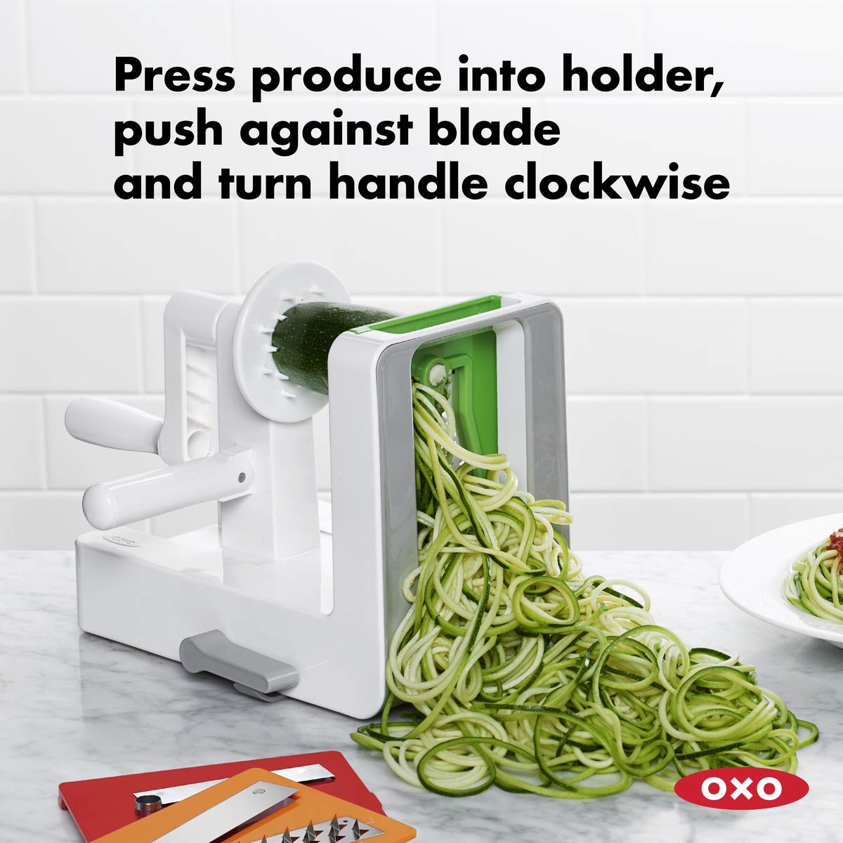OXO Good Grips ventosa firme evita movimientos en la encimera