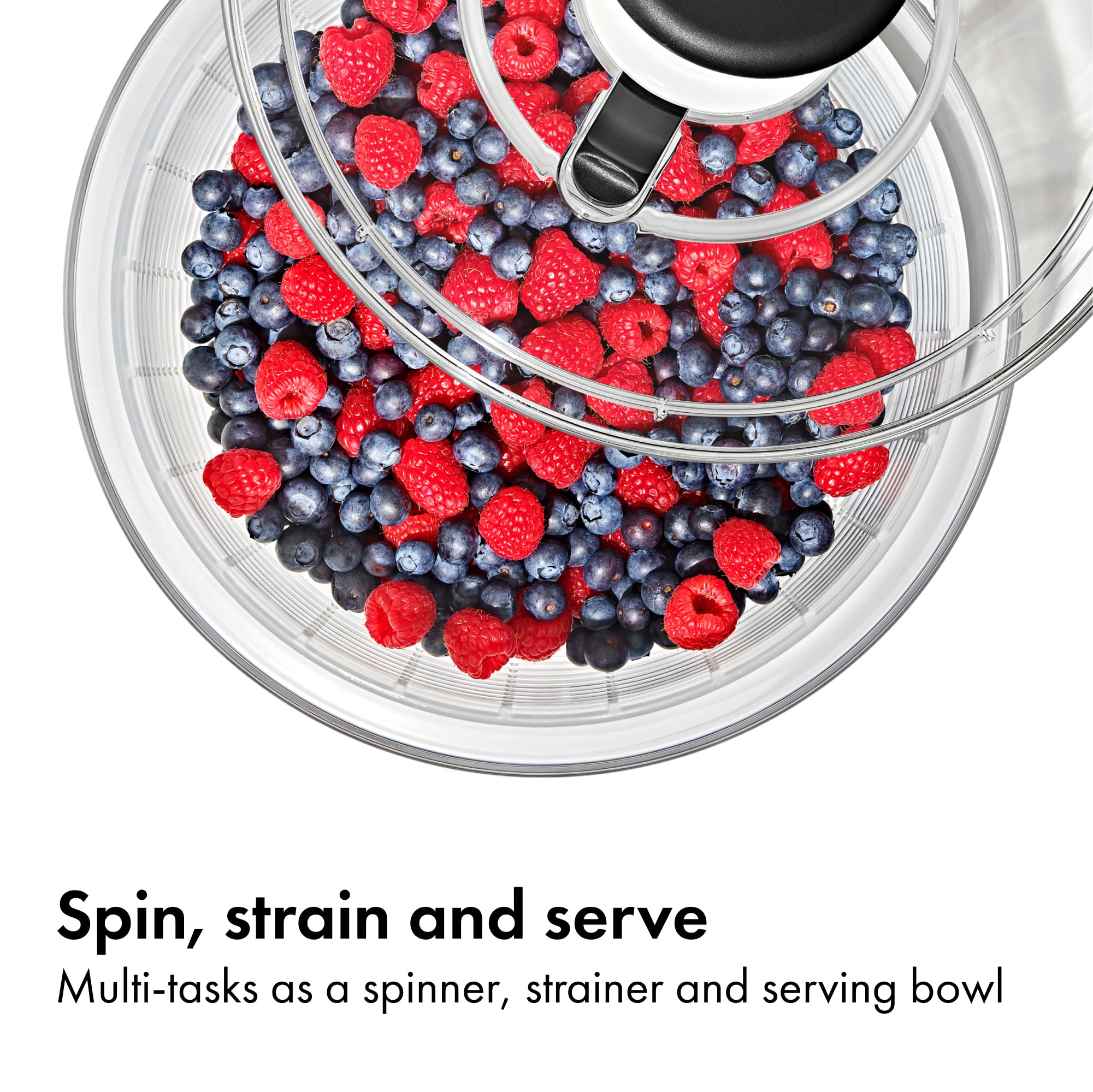 Oxo Good Grips conjunto de cesto y bol se usa por separado.