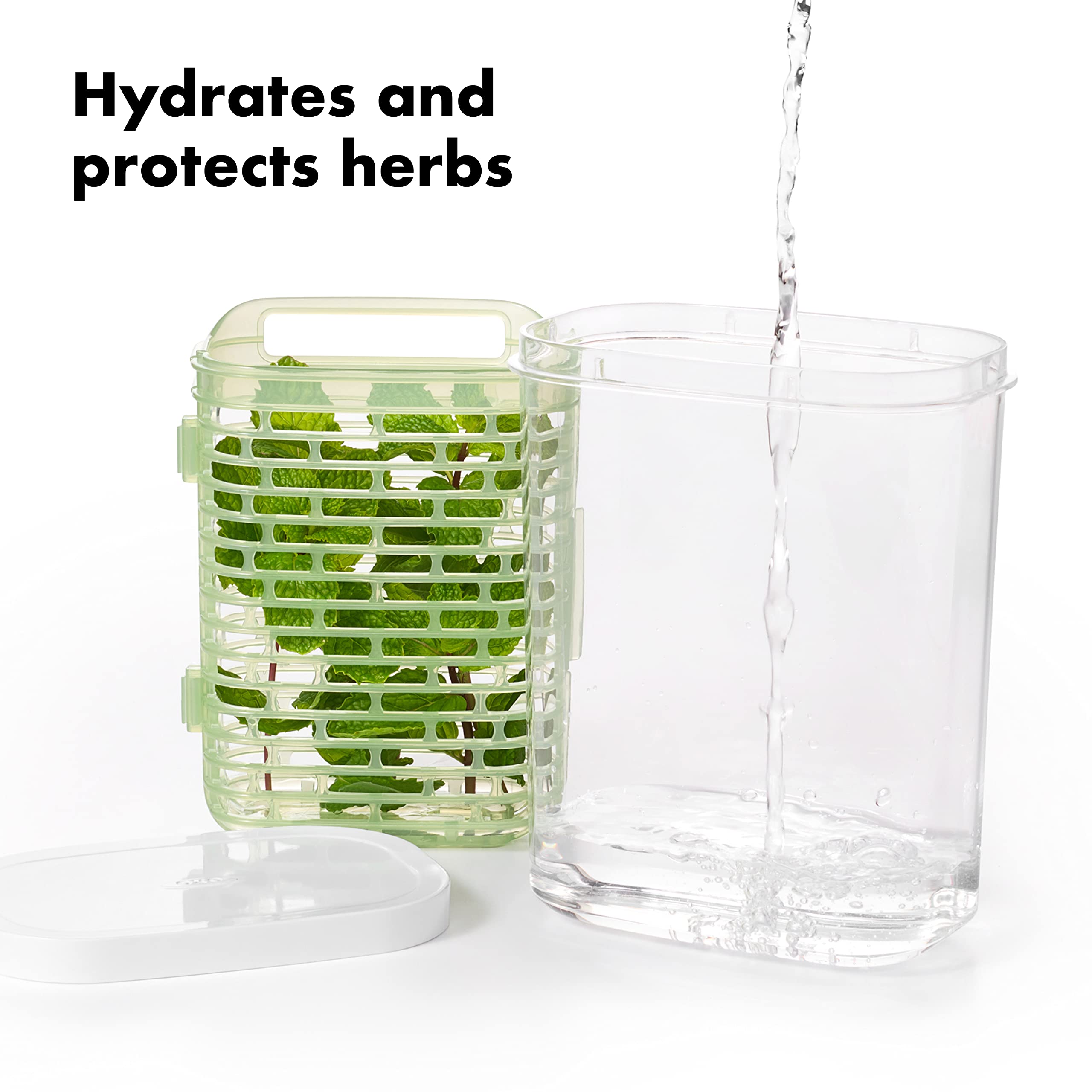 OXO Greensaver fondo-agua retrasa marchitez de hierbas