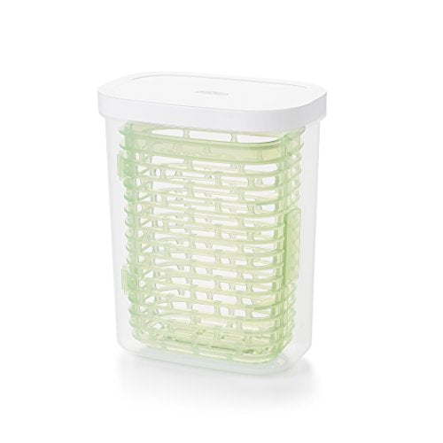 OXO Greensaver uso diario en la cocina para tener hierbas listas