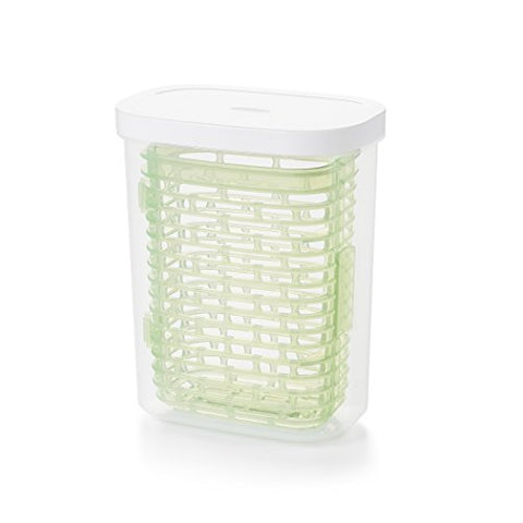 OXO Greensaver uso diario en la cocina para tener hierbas listas
