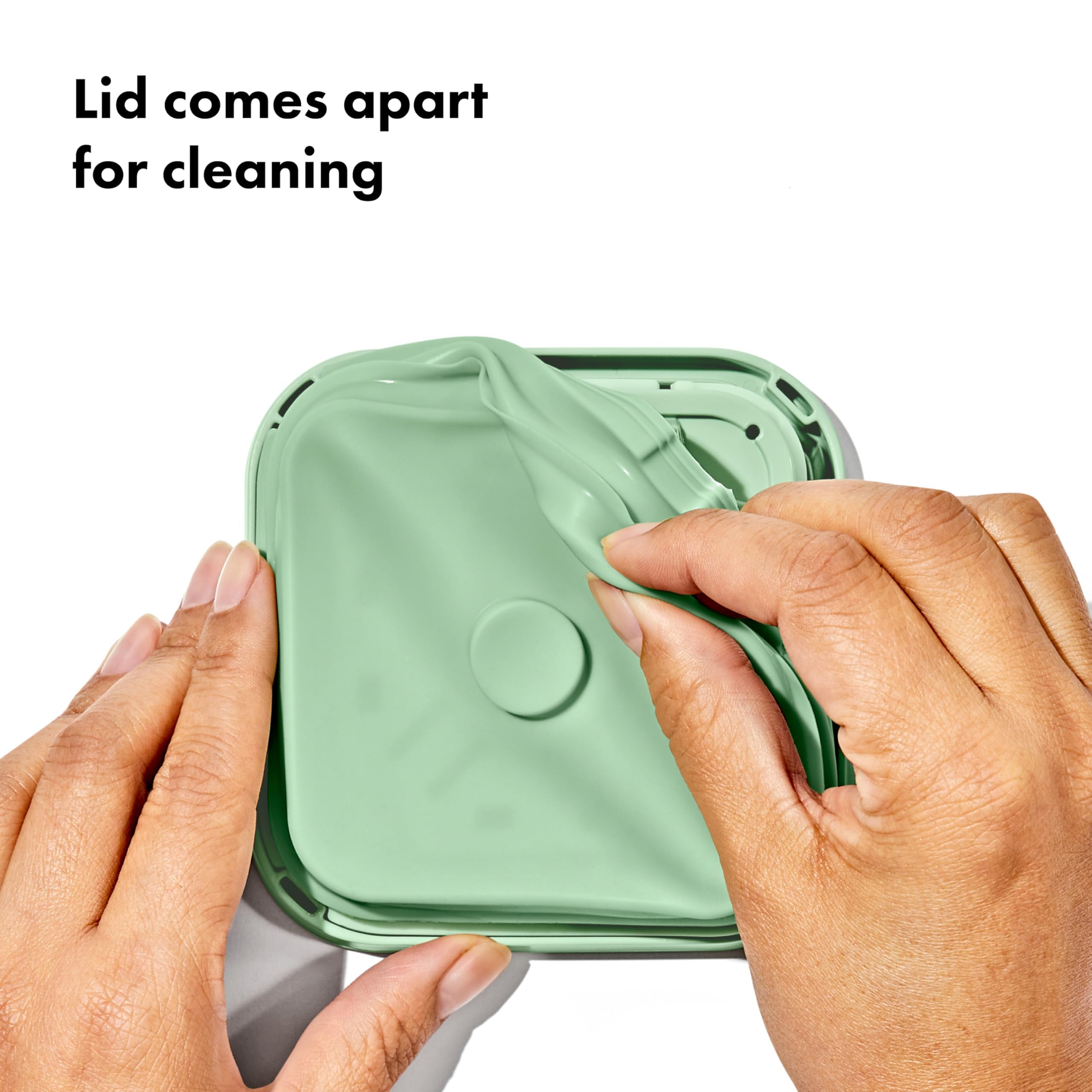 OXO Good Grips: apto para lavado y libre de BPA.
