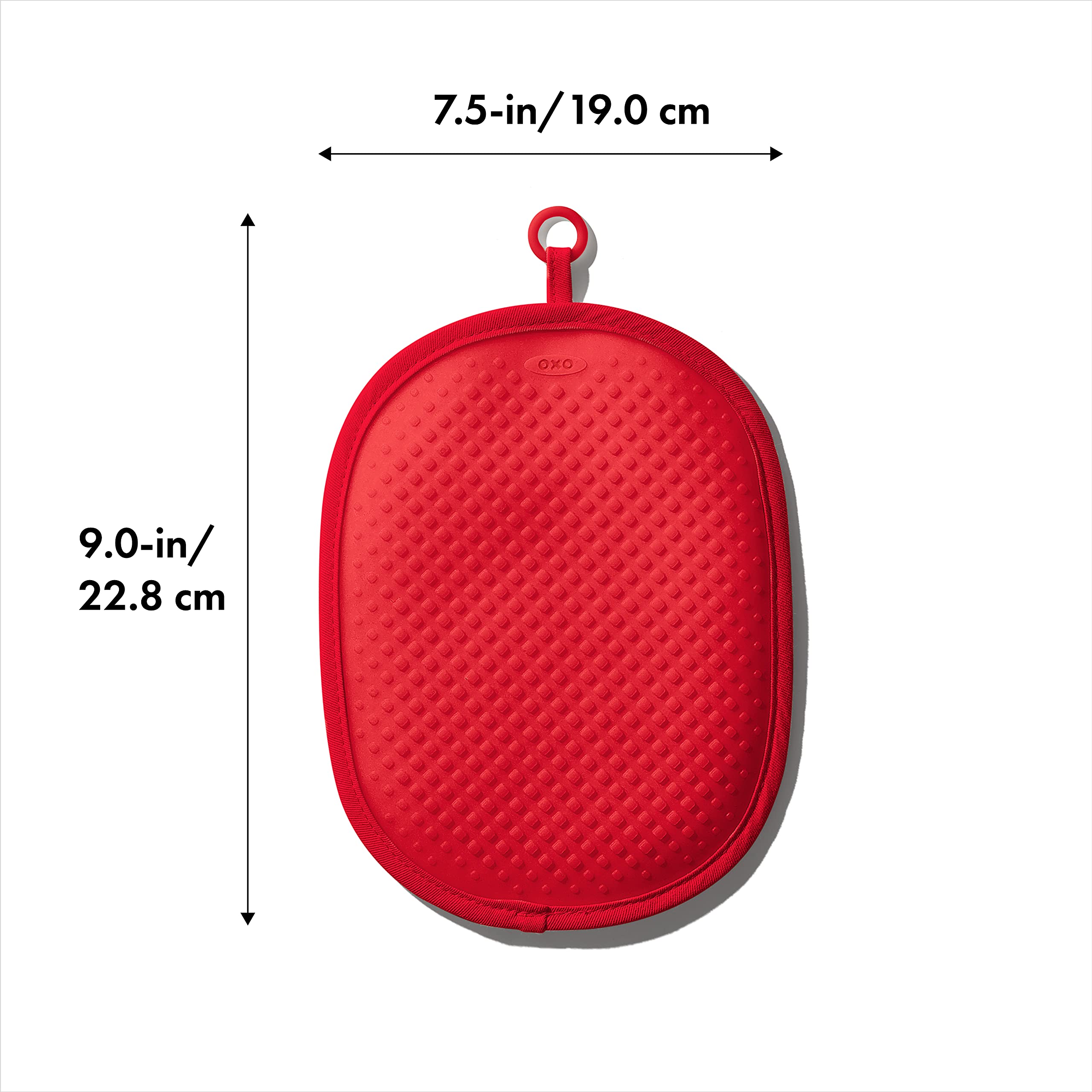 OXO Good Grips lavado fácil, silicona se limpia con facilidad.