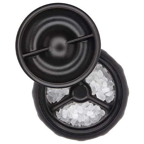 Mecanismo superior de molienda del OXO Good Grips para ajuste fino o grueso