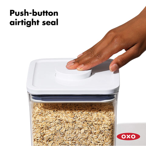 Apto para lavavajillas, rejilla superior, de OXO Good Grips Mini POP.