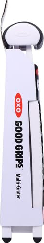 OXO Good Grips Multi Grater apto para lavavajillas para facilitar la limpieza.