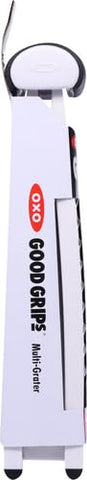 OXO Good Grips Multi Grater apto para lavavajillas para facilitar la limpieza.