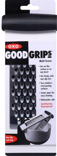 OXO Good Grips Multi Grater rallado fino para texturas ligeras.