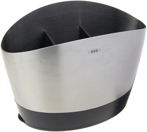 Organizador Oxo Good Grips en acero inoxidable para utensilios