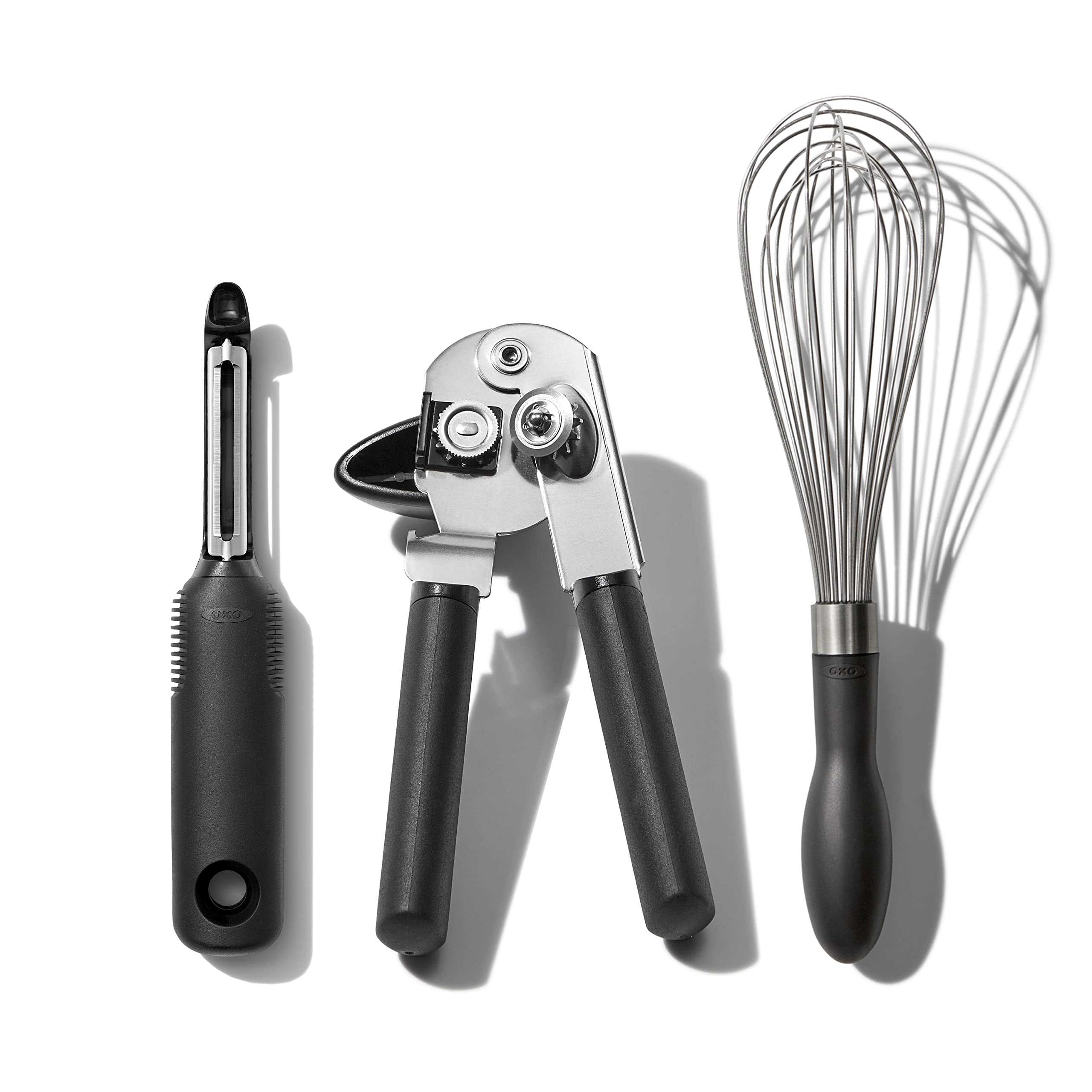 OXO Good Grips Pelador Giratorio con hoja de acero japonés para cortes precisos.
