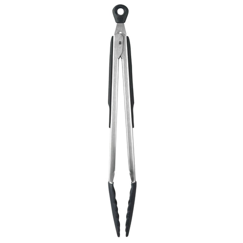 Pinzas OXO Good Grips con cabeza de silicona para cocinar sin rayar sartenes antiadherentes