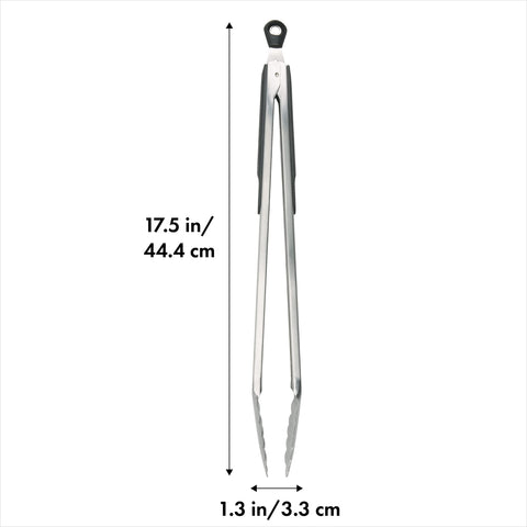 Pinzas OXO Good Grips con mango flexible para un agarre cómodo