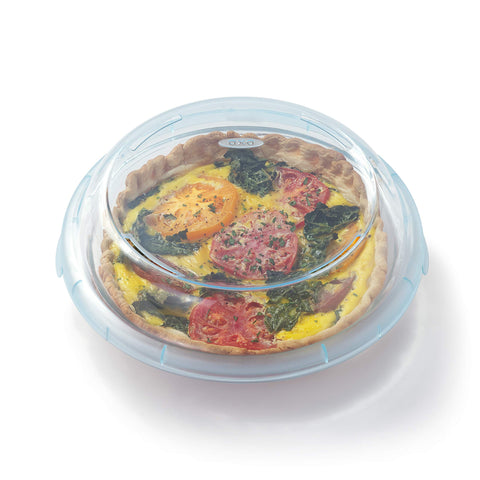 OXO Good Grips plato de tarta de vidrio apto para lavavajillas.