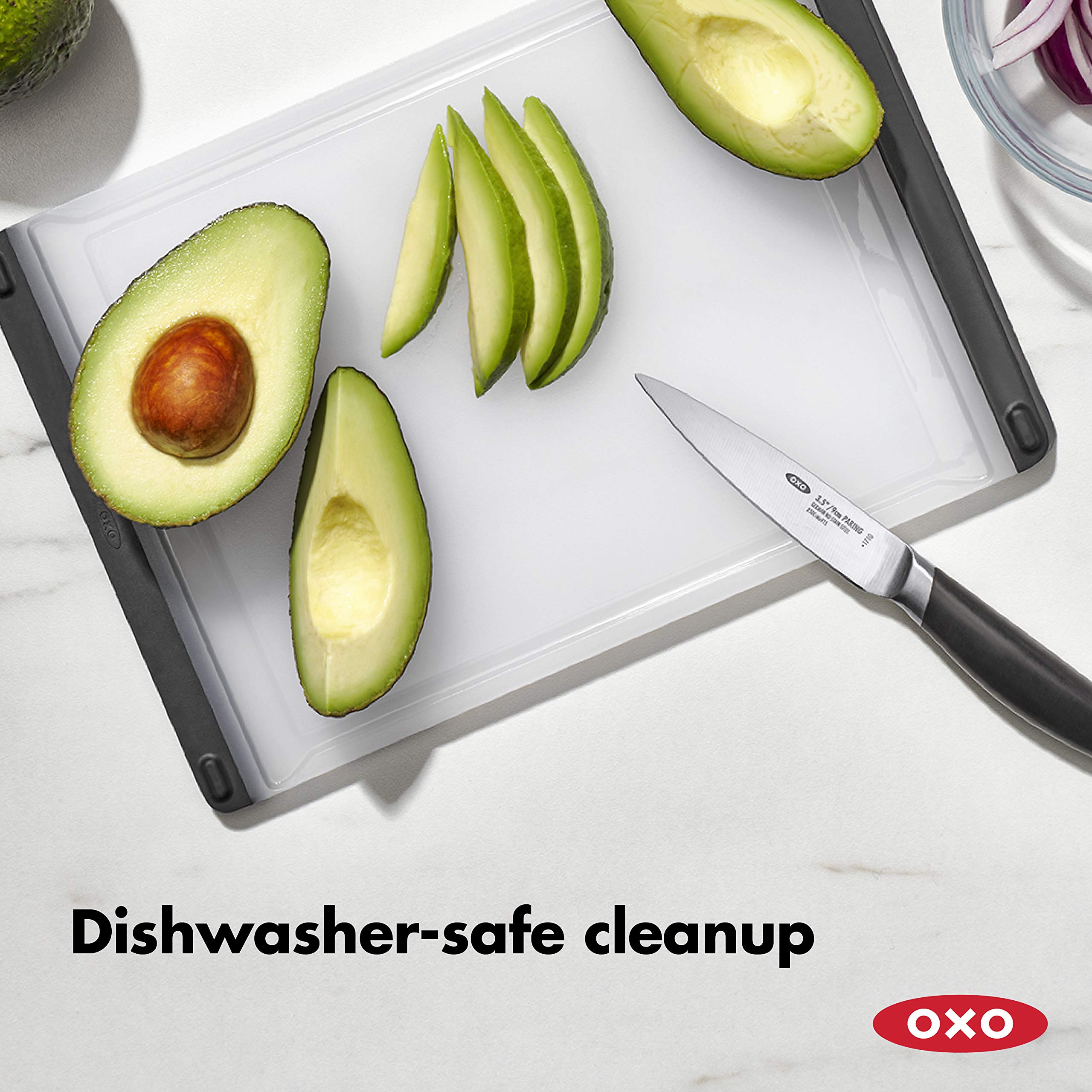 OXO Good Grips Prep Board apto para lavavajillas facilita la limpieza