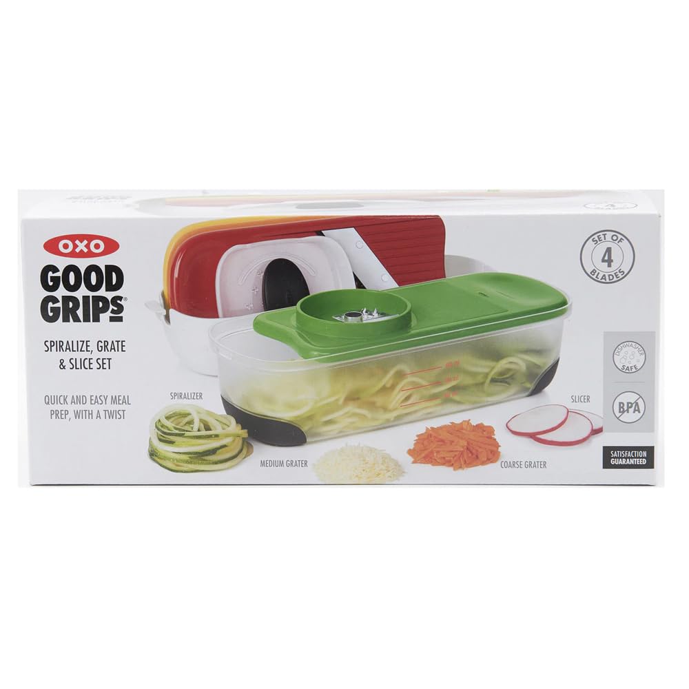 OXO Good Grips Rebanador Set: rebanado uniforme para ensaladas y snacks