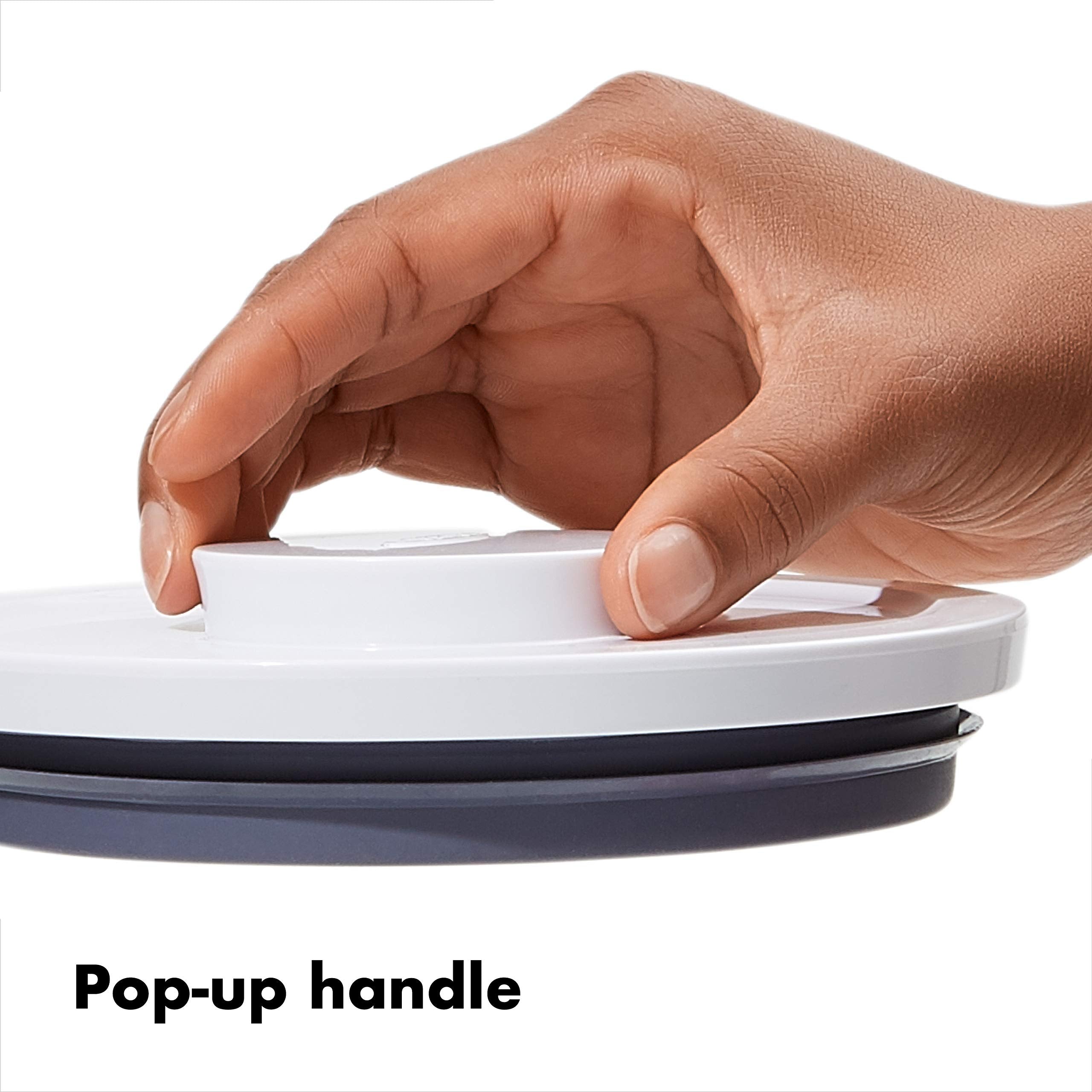 OXO Good Grips Round POP mini para azúcar en cubos, acceso rápido