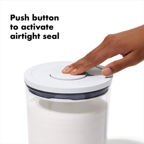 OXO Good Grips Round POP mini para cereal, frijoles y nueces a mano