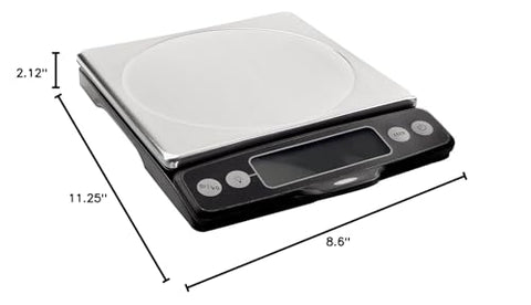 OXO Good Grips Scale de 11 libras con indicador de capacidad.