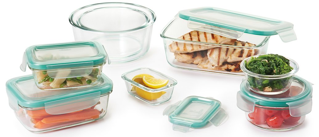 Apto para horno, microondas, congelador y lavavajillas de OXO Good Grips.