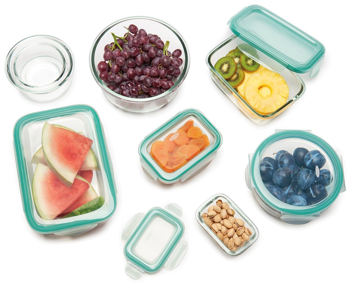 Libre de BPA en OXO Good Grips Sellado Inteligente.