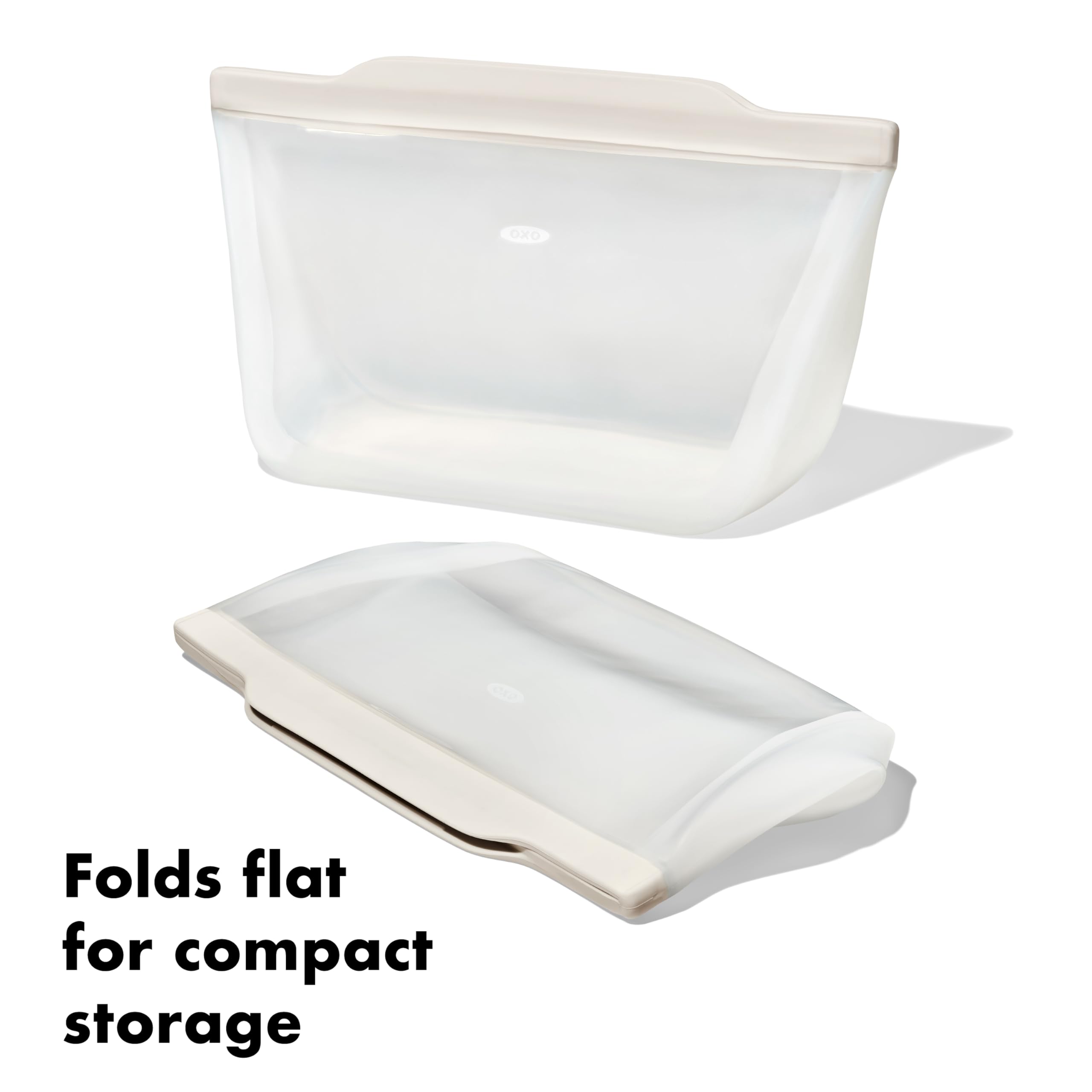 Bolsa reutilizable de silicona OXO Good Grips ideal para snacks