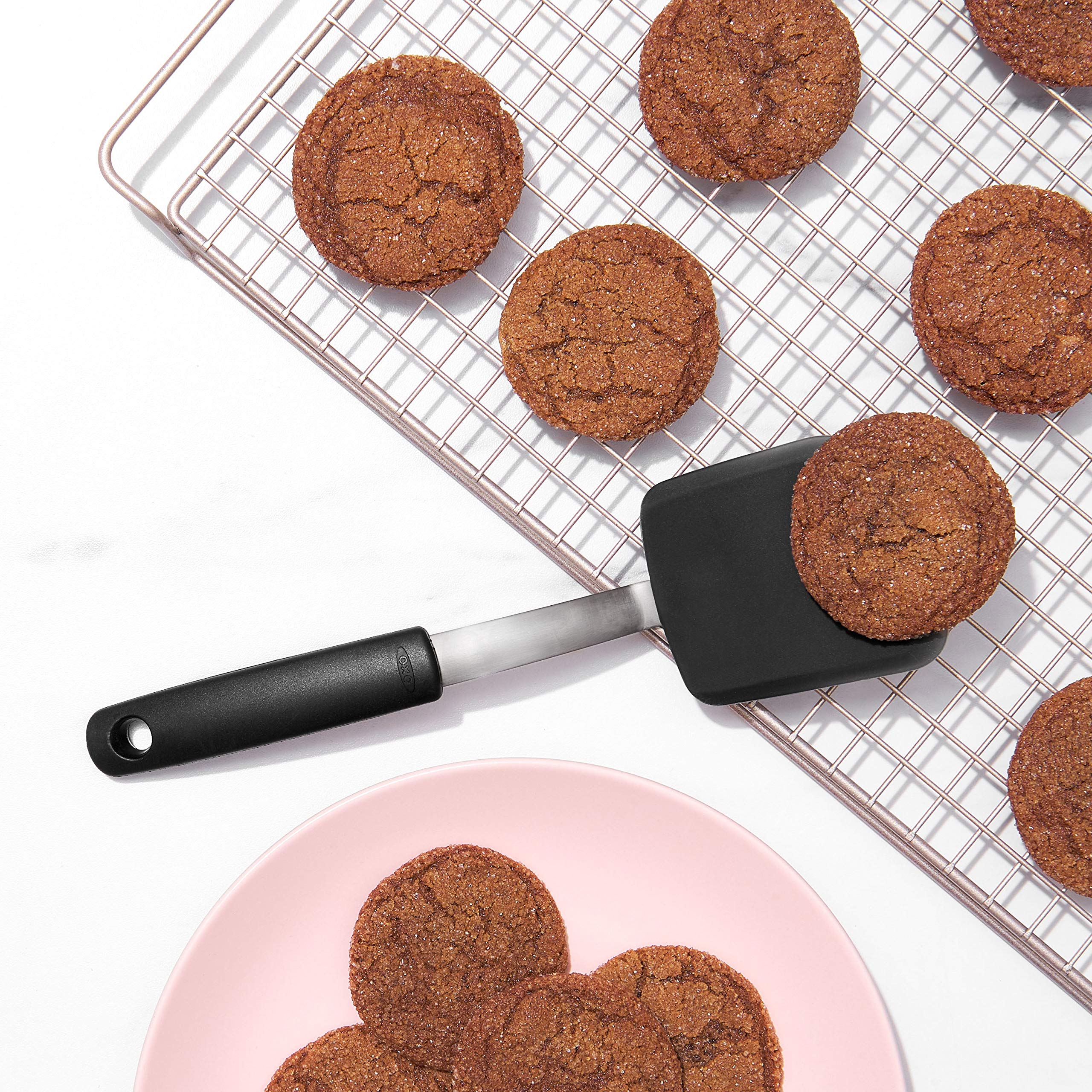 OXO Good Grips espátula, resistente al calor hasta 600 °F para hornear