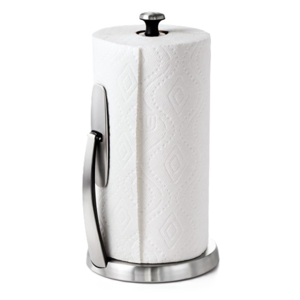 OXO Good Grips SimplyTear porta-rollos de papel con uso de una mano
