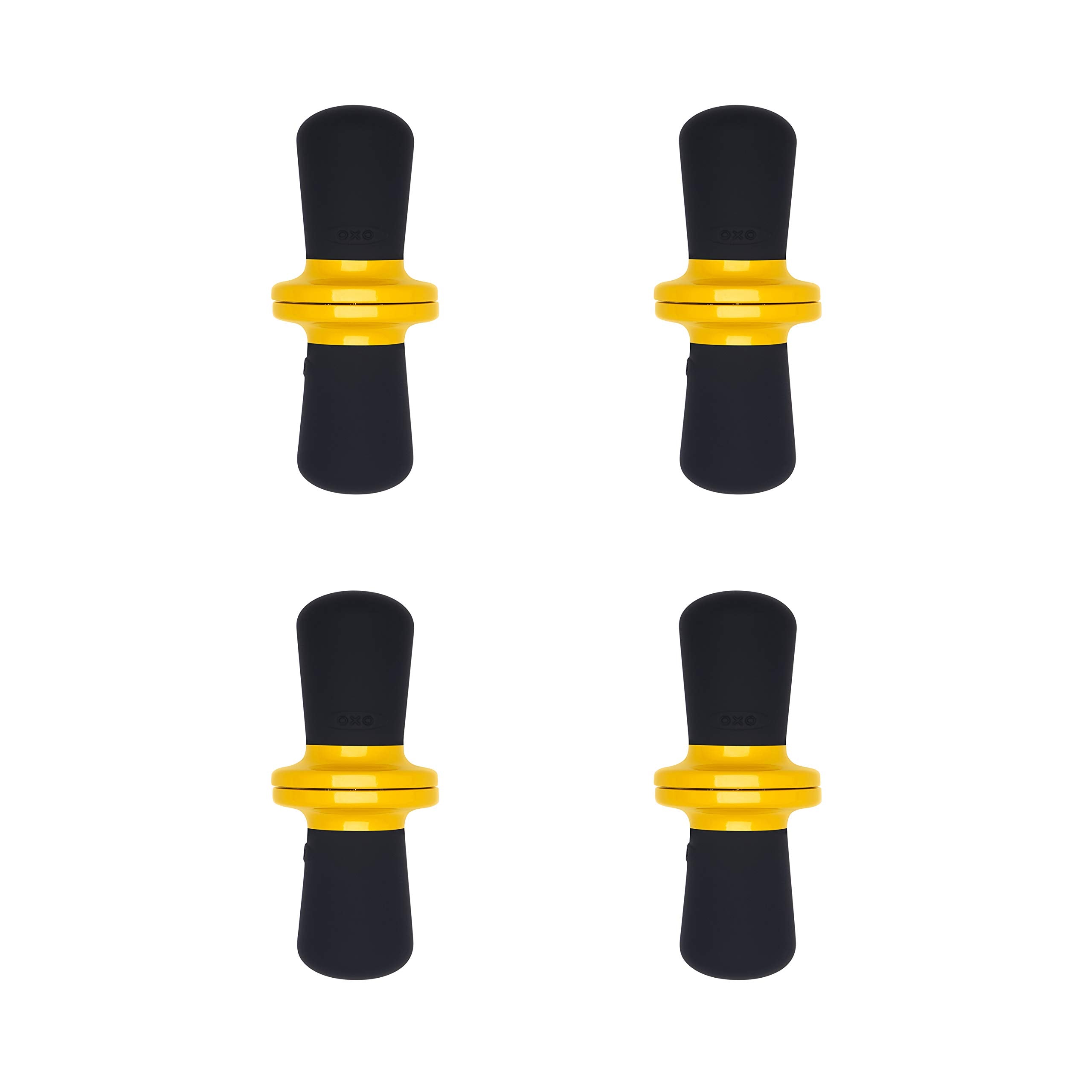 OXO Good Grips soportes para mazorca con puntas de acero fijando la mazorca con seguridad