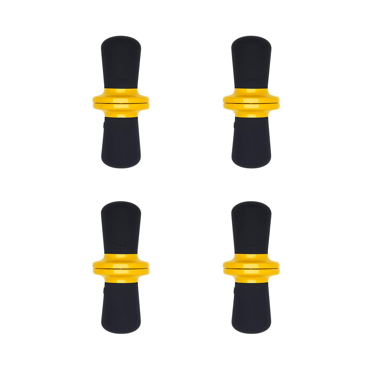 OXO Good Grips soportes para mazorca con puntas de acero fijando la mazorca con seguridad