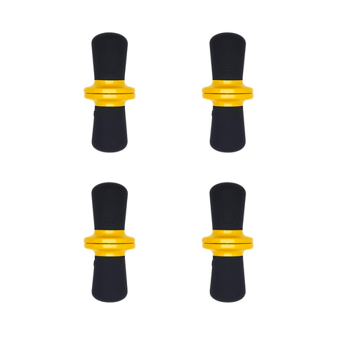 OXO Good Grips soportes para mazorca con puntas de acero fijando la mazorca con seguridad