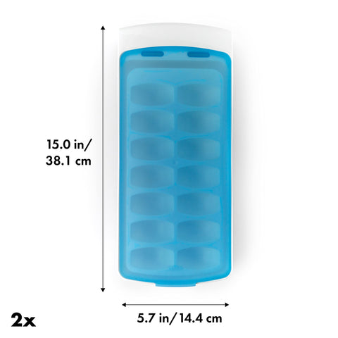 OXO Good Grips, tapa de silicona que facilita almacenamiento y limpieza.