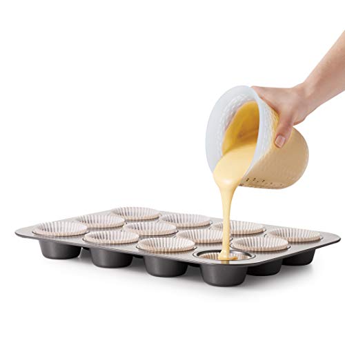 OXO Good Grips, tazas de silicona compactas para almacenamiento