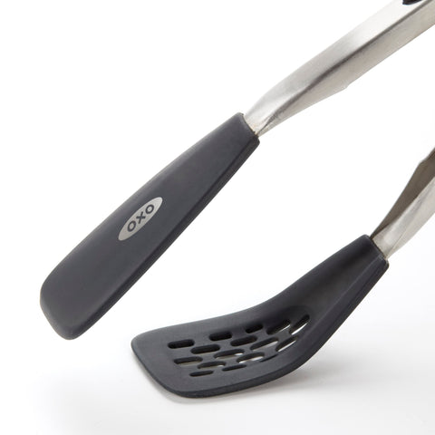 OXO Good Grips silicona resistente al calor, aptas para antiadherentes.
