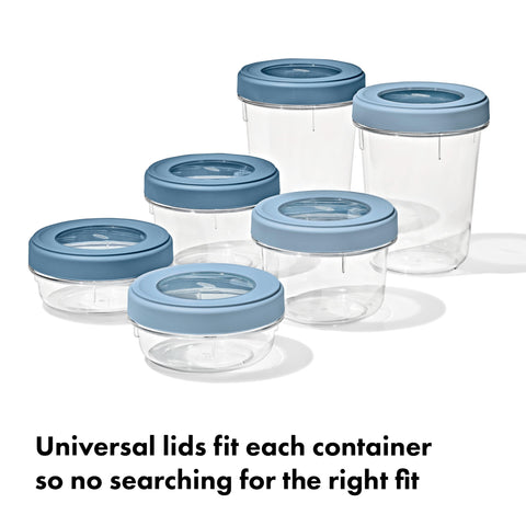 OXO Good Grips Twist & Stack juego apilable para despensa organizada