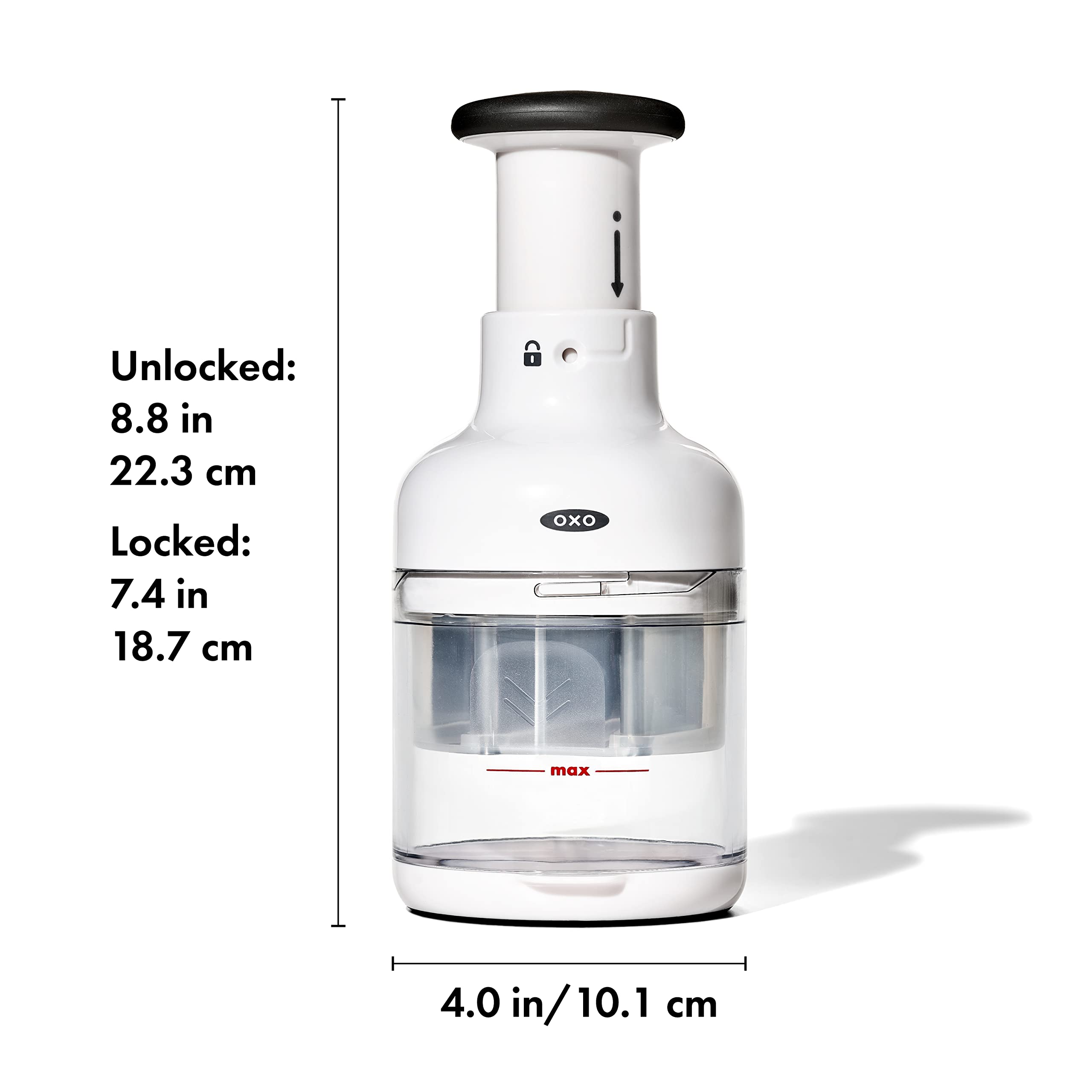 OXO Good Grips Vegetable Chopper: ideal para ensaladas y salsas frescas en minutos.