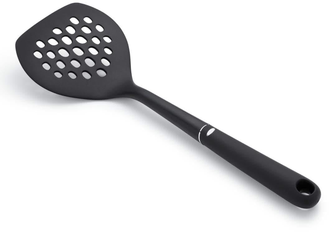 OXO Good Grips volteador nylon redondo, ideal para panqueques sin rayar sartenes antiadherentes