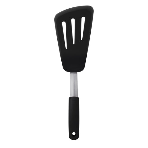 OXO Good Grips voltea omeletas con silicona resistente al calor.