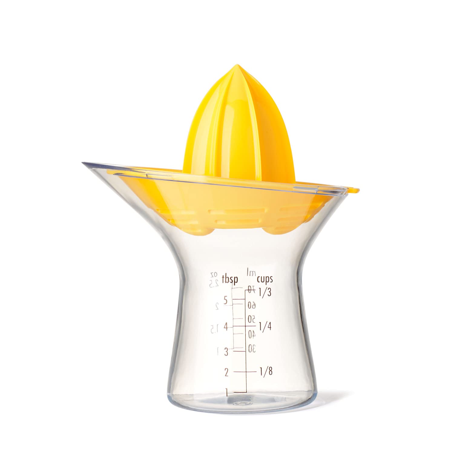 OXO Good Grips Zumo citricos, modelo desmontable para limpieza rápida.